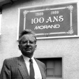 Louis Morand à l'occasion du centenaire de la distillerie familiale à Martigny